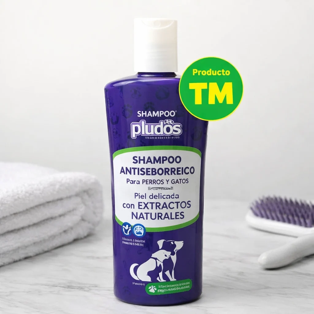 Pludos Shampoo Antiseborreico 300ml - Producto en Tiempo de Mascotas
