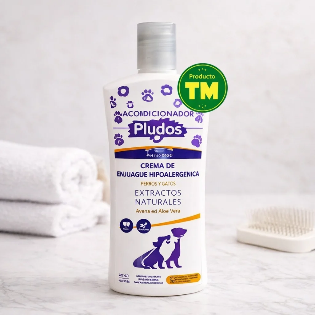 Pludos Crema de Enjuague Hipoalergenica 300ml - Producto en Tiempo de Mascotas