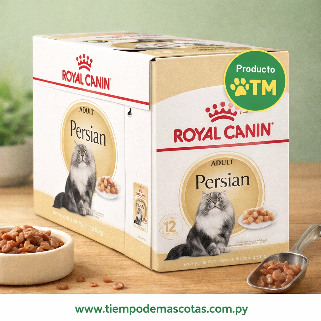 ROYAL GATO POUCH PERSIAN ADULTO 85G - Caja de 12u - Producto en Tiempo de Mascotas