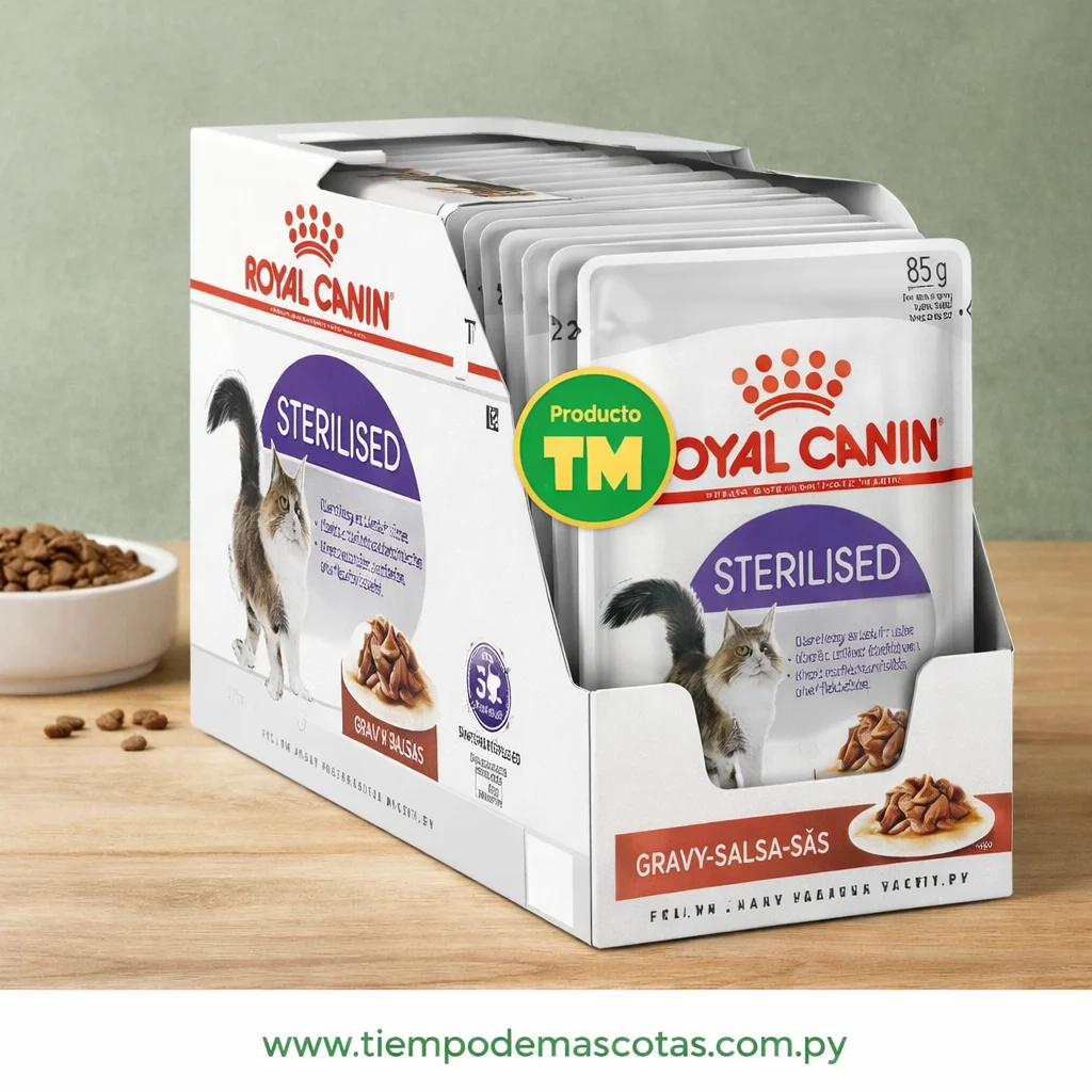ROYAL GATO POUCH STERILIZED 85G - Caja de 12u