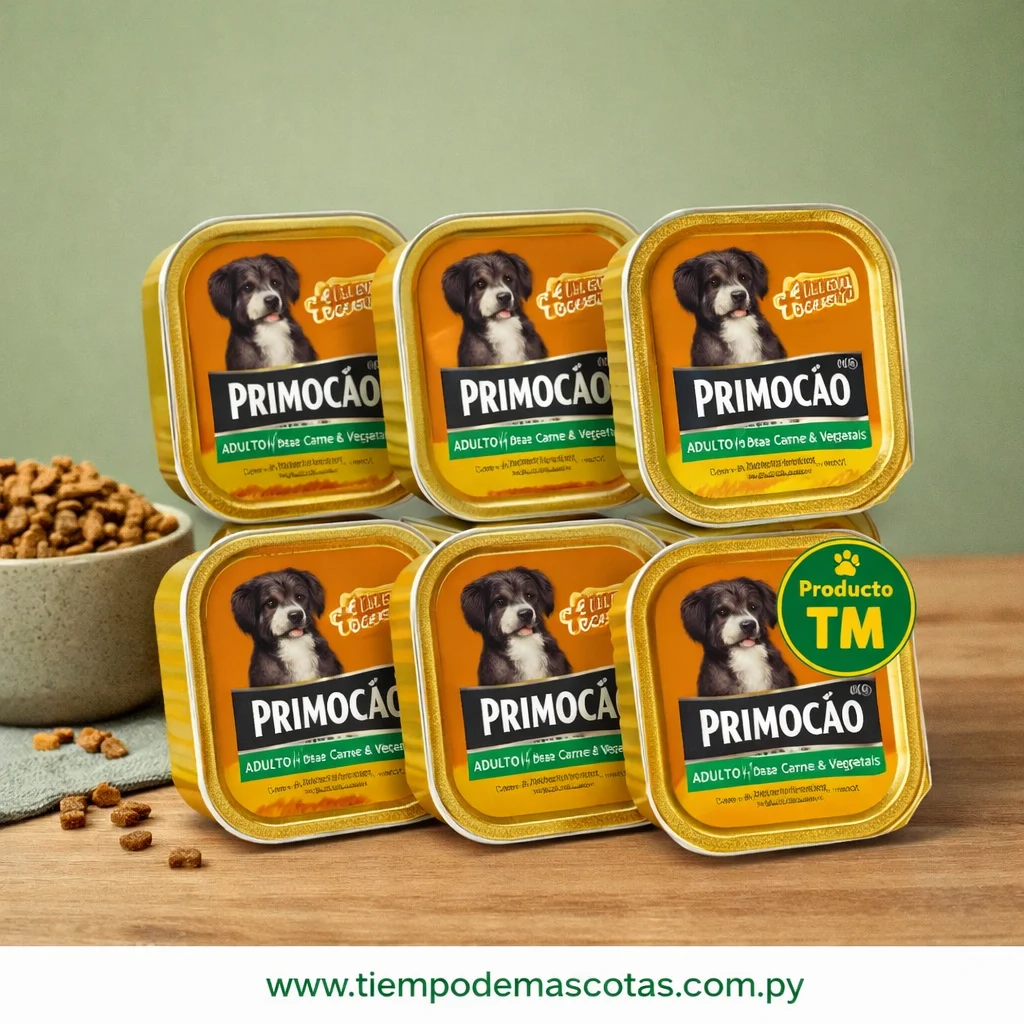 PRIMOCAO PATE ADULTO CARNE VEGETALES 300G - Caja de 6u