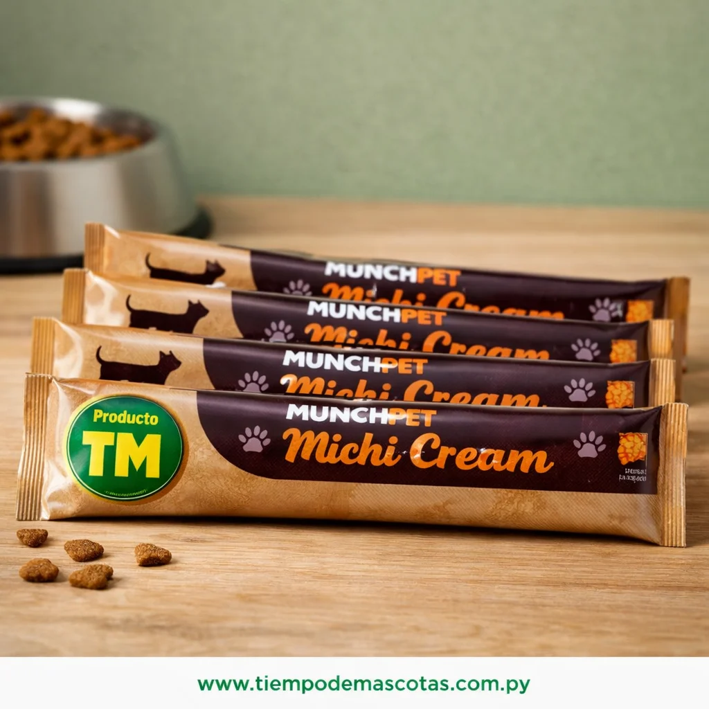 MUNCHPET MICHI CREAM POLLO CHURU
