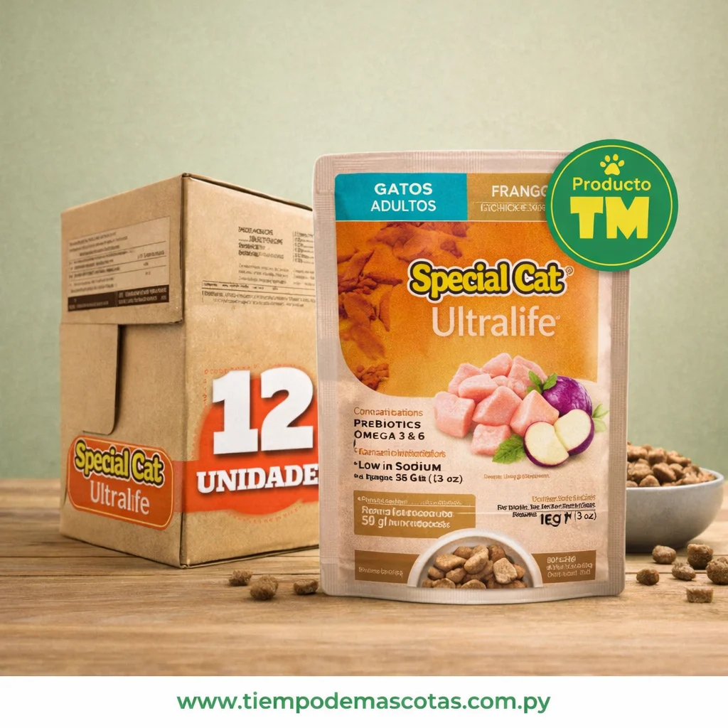 SPECIAL CAT SACHET ADULTO POLLO 85G - Caja de 12u