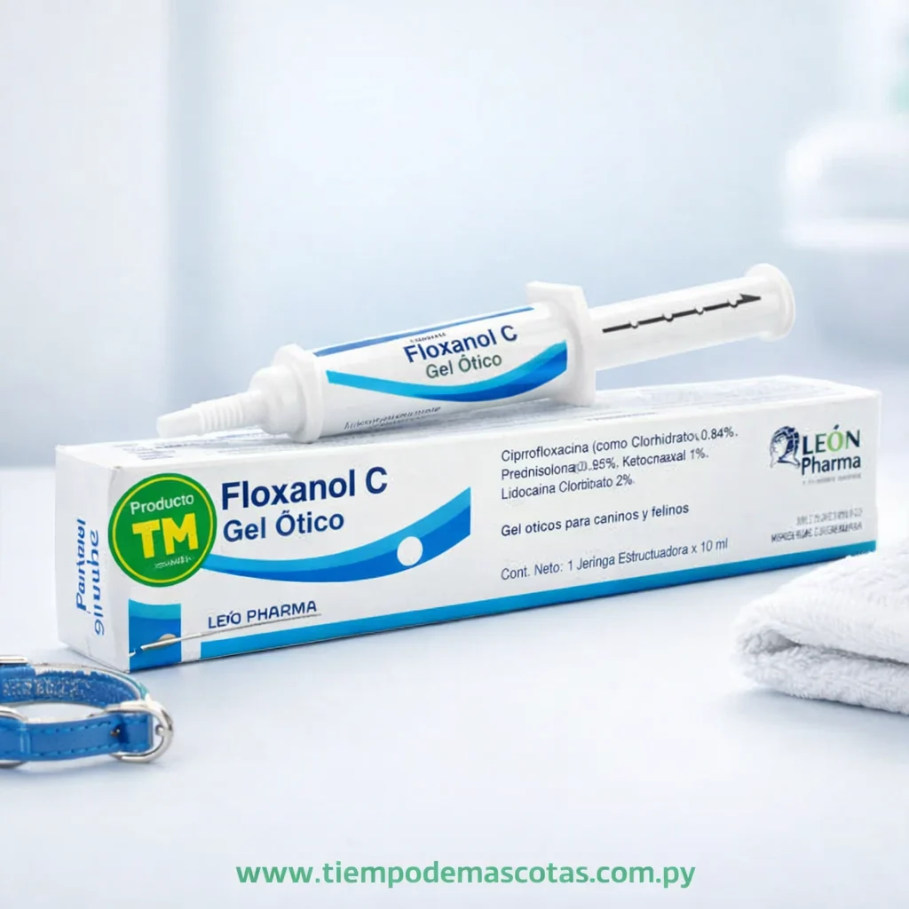Floxanol C Gel Otico 10ml Leon Pharma - Producto en Tiempo de Mascotas