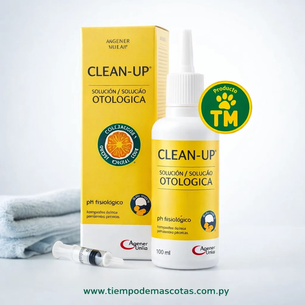 Clean UP Otologica 100ml - Producto en Tiempo de Mascotas