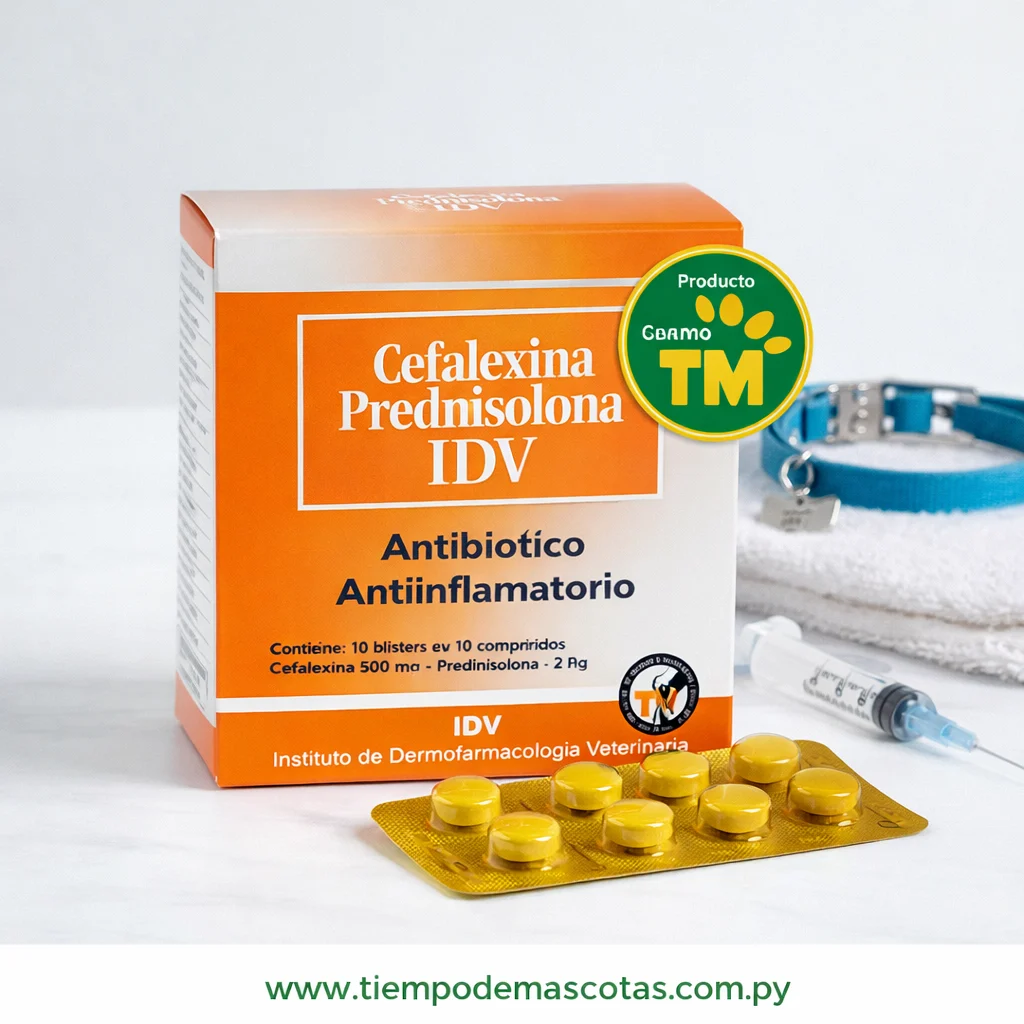 Cefalexina Prednisolona Idv Blister - Producto en Tiempo de Mascotas