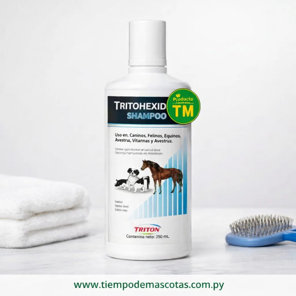 Tritohexidin Shampoo 250Nl Triton - Producto en Tiempo de Mascotas