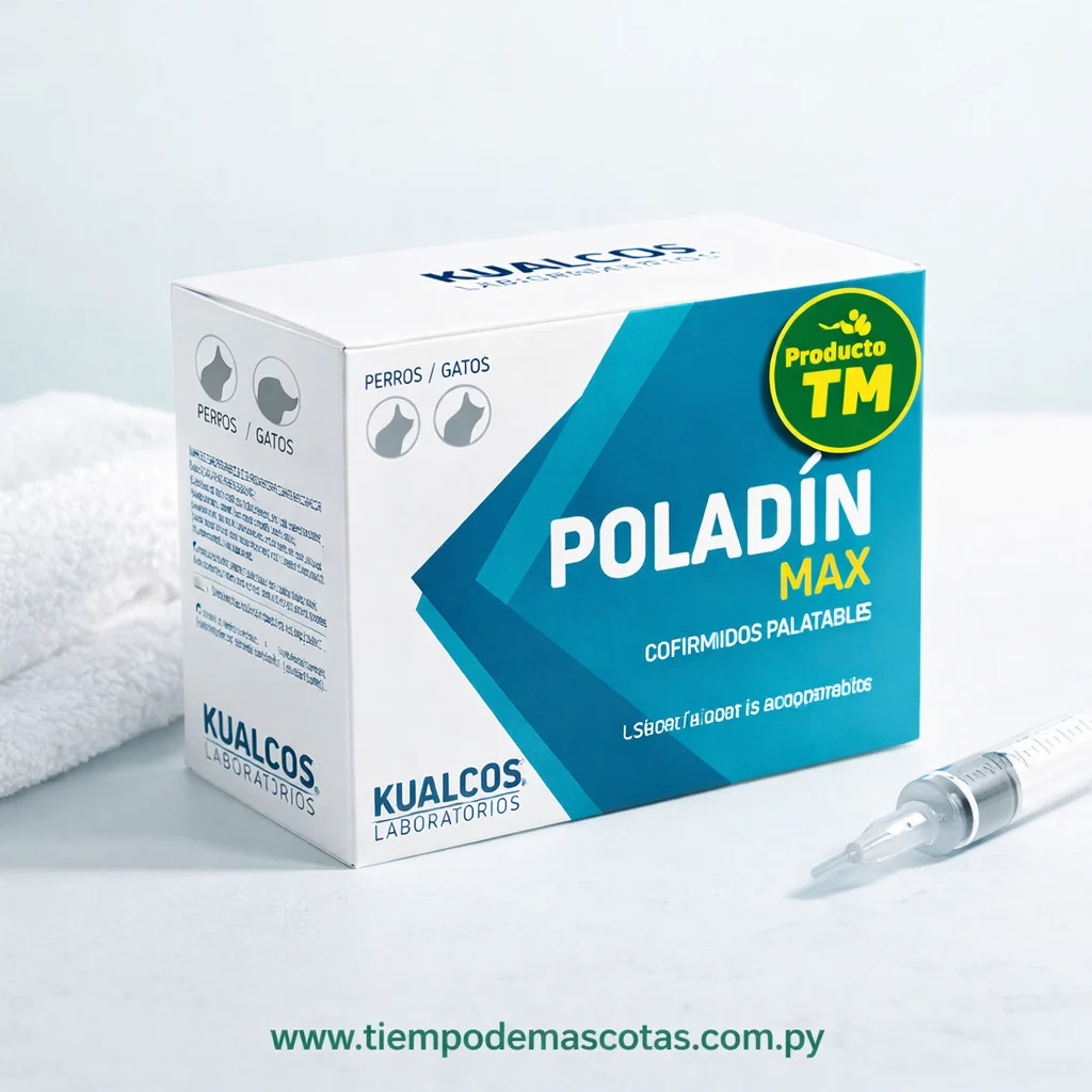 KUALCOS POLADIN MAX CAJA 30 comprimidos - Producto en Tiempo de Mascotas