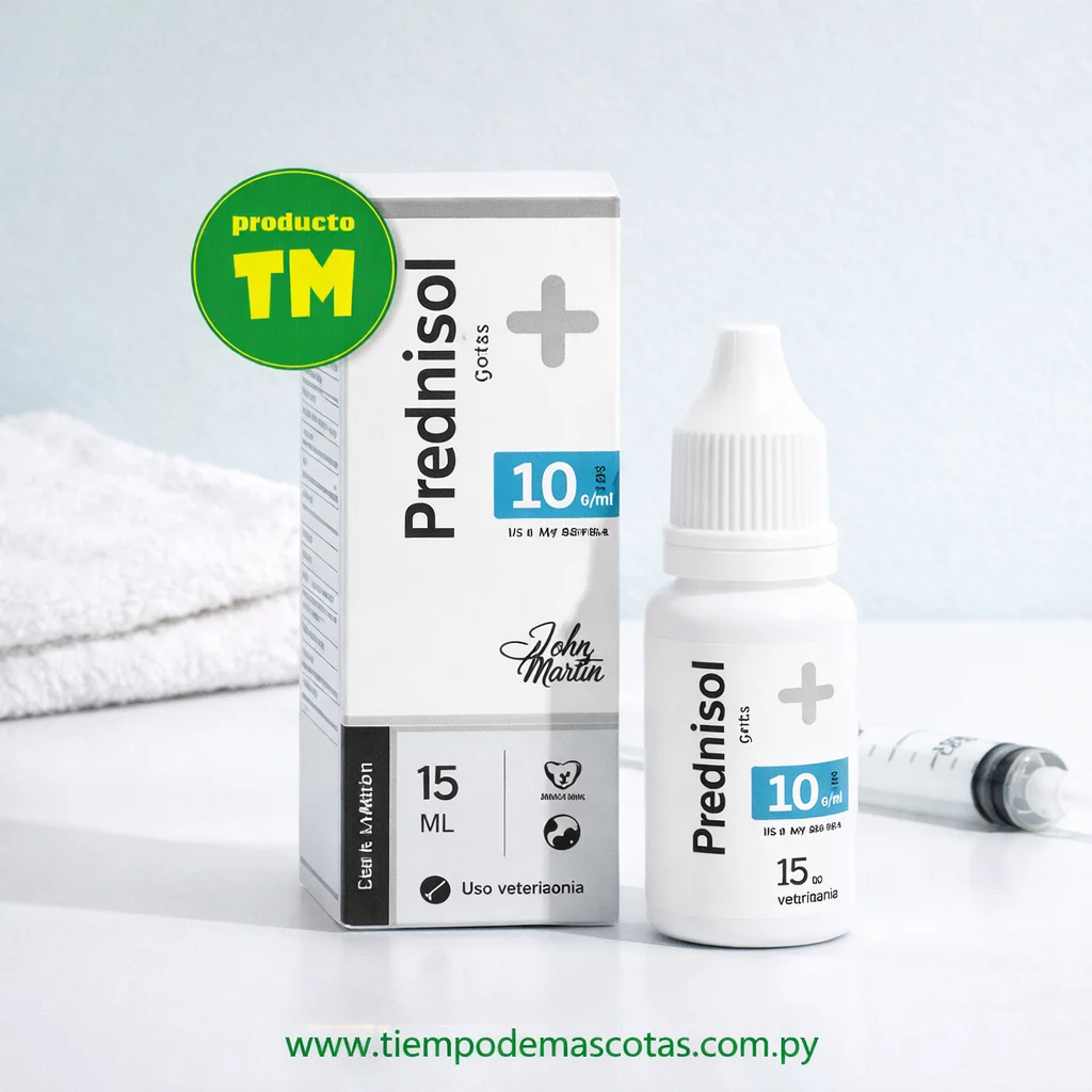 John Martin Prednisol Gotas 15ml - Producto en Tiempo de Mascotas