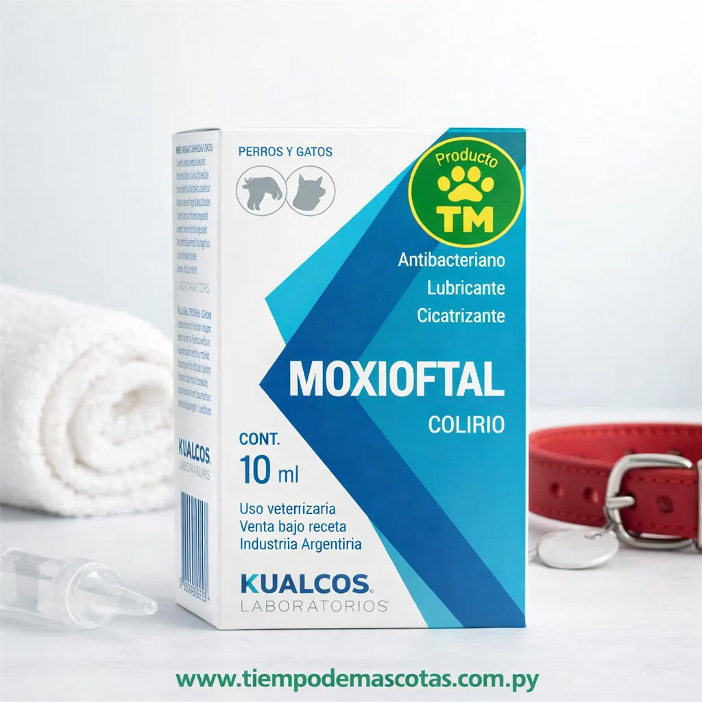 Kualcos Moxioftal Colirio 10ml - Producto en Tiempo de Mascotas