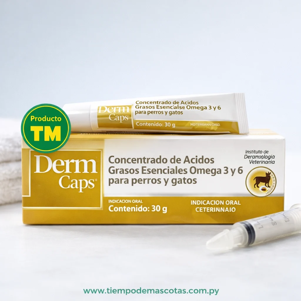Derm Caps Liquid 30g - Producto en Tiempo de Mascotas