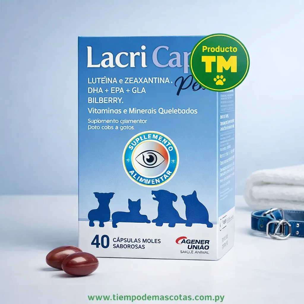 Lacri Caps Pet 40 Capsulas - Producto en Tiempo de Mascotas