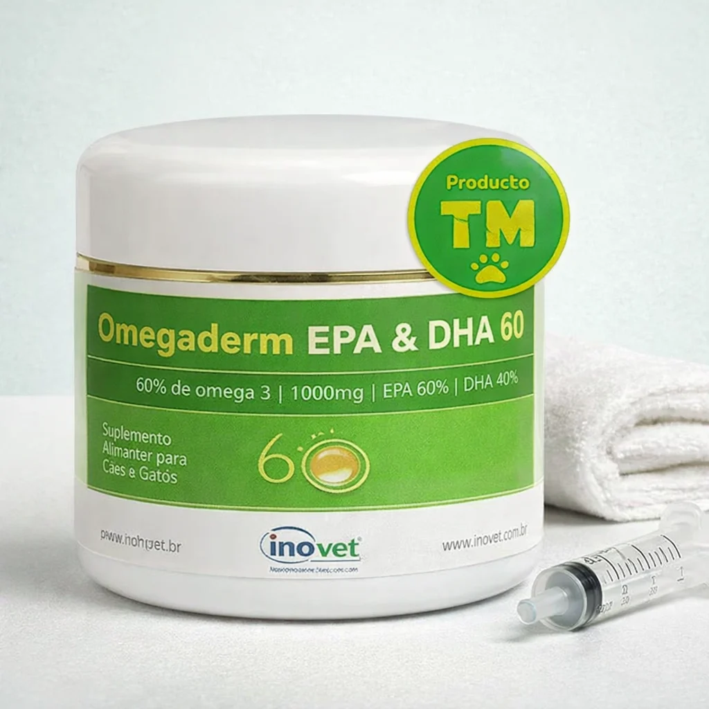Omegaderm 60% 1000mg 30 Capsulas - Producto en Tiempo de Mascotas