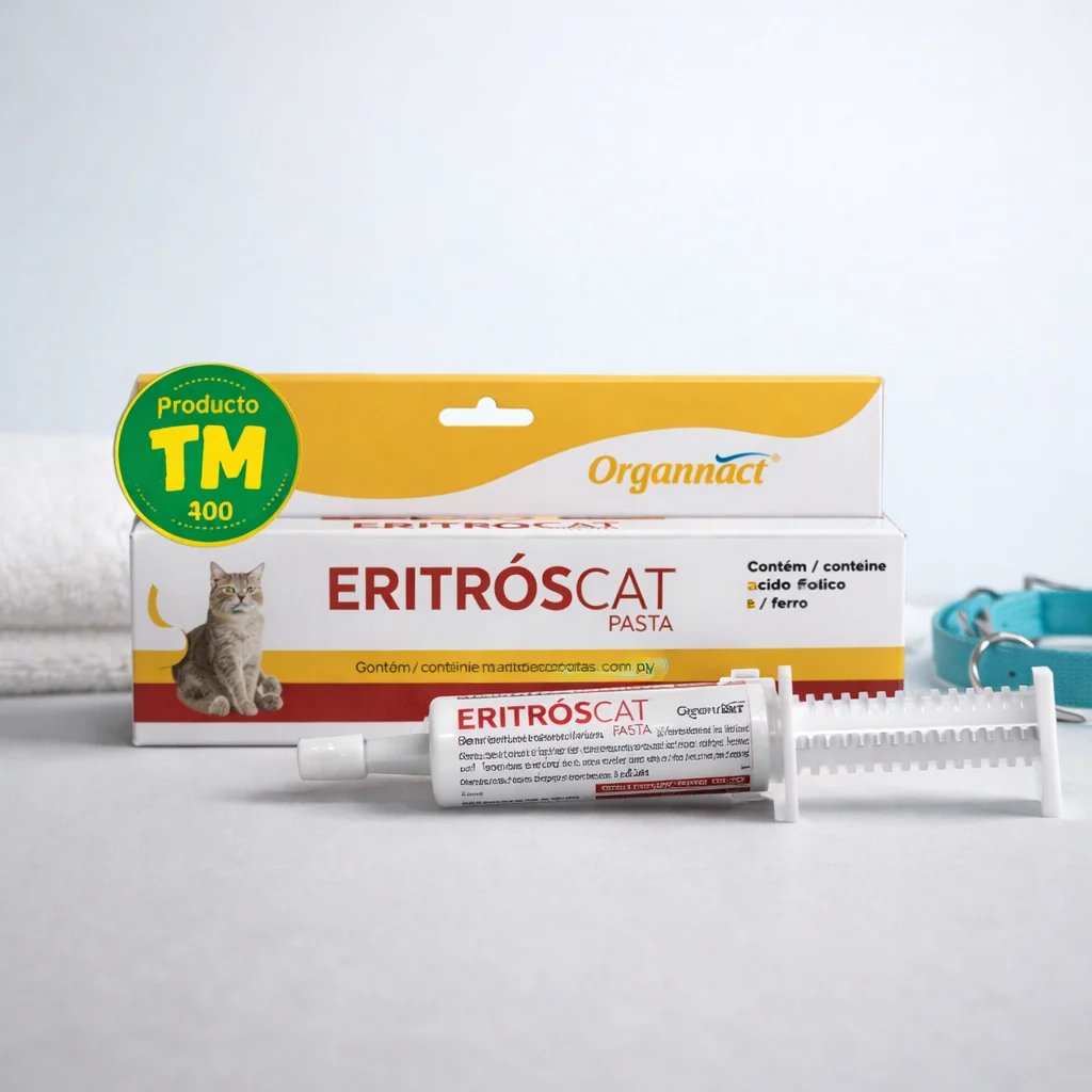 Organnact Eritros Cat Pasta 27ml - Producto en Tiempo de Mascotas