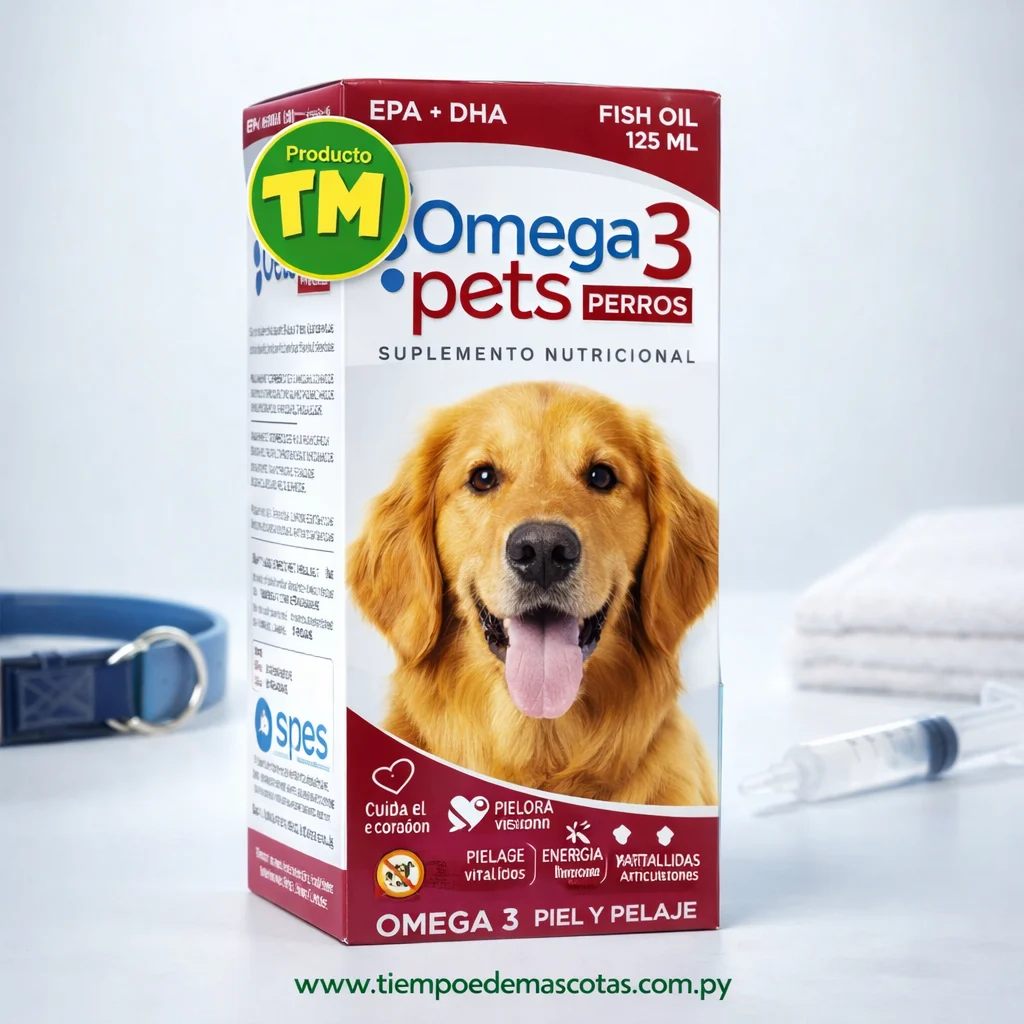 Lasca Omegapets Perro 125ml - Producto en Tiempo de Mascotas