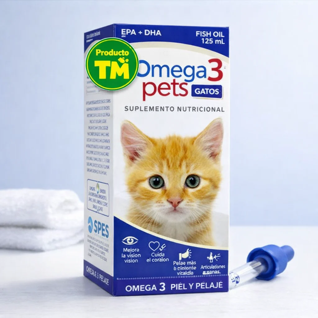 Lasca Omegapets Gato 125ml - Producto en Tiempo de Mascotas