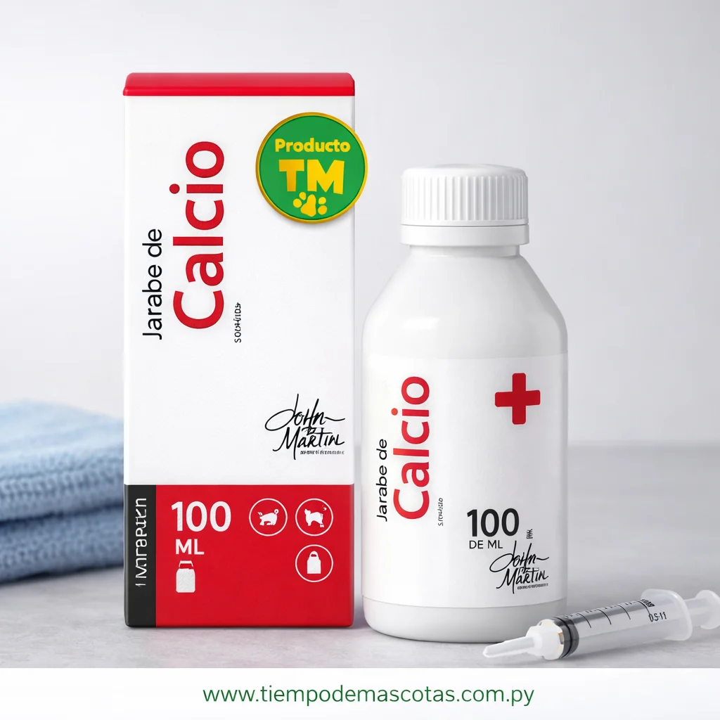 John Martin Jarabe de Calcio 100ml - Producto en Tiempo de Mascotas