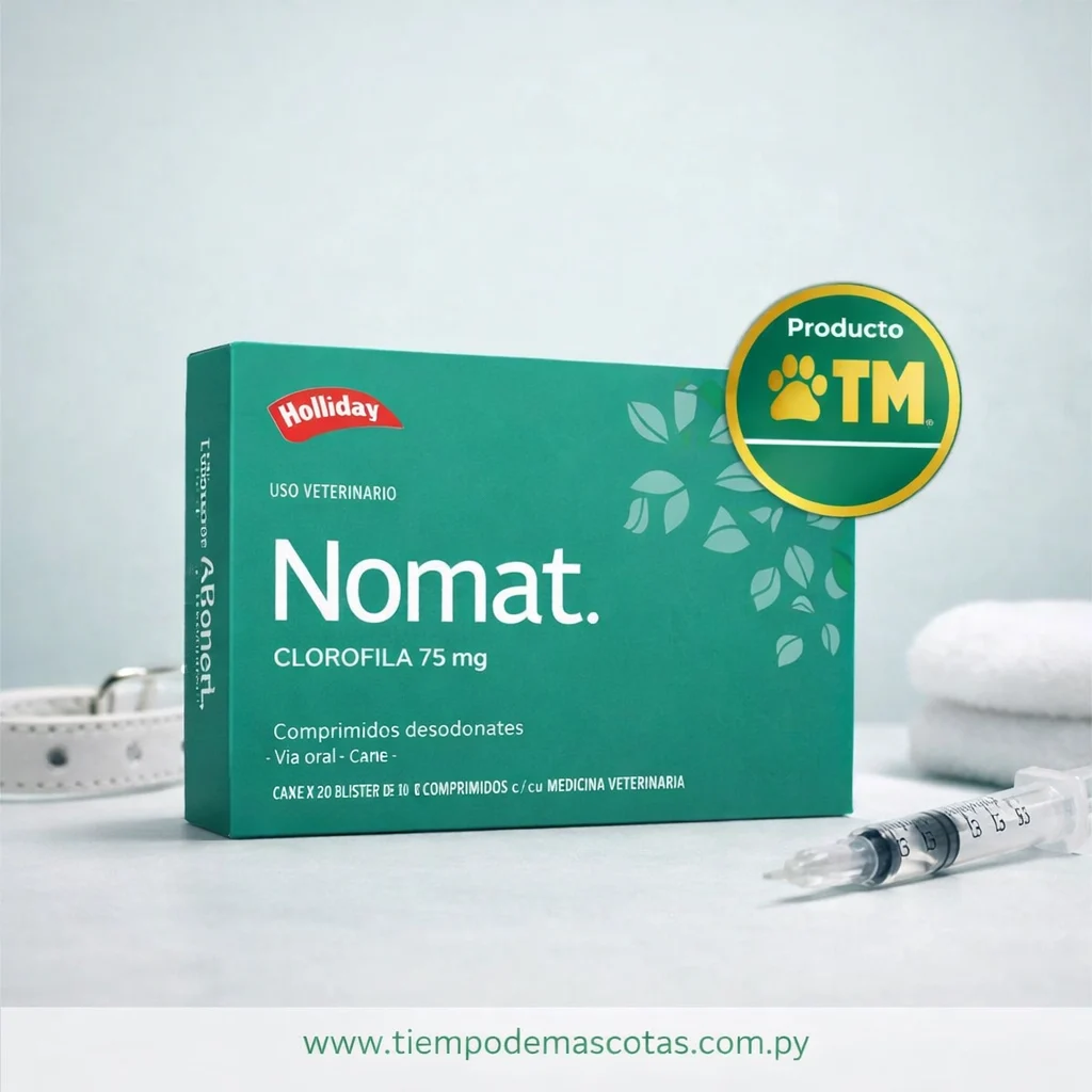 Holliday Nomat 75mg 20 Comp Caja - Producto en Tiempo de Mascotas