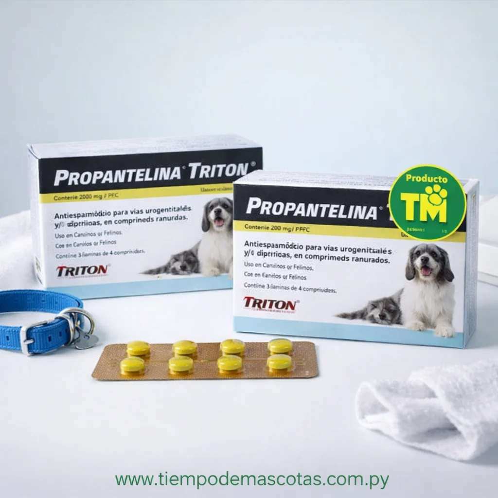 Triton Propantelina Blister - Producto en Tiempo de Mascotas
