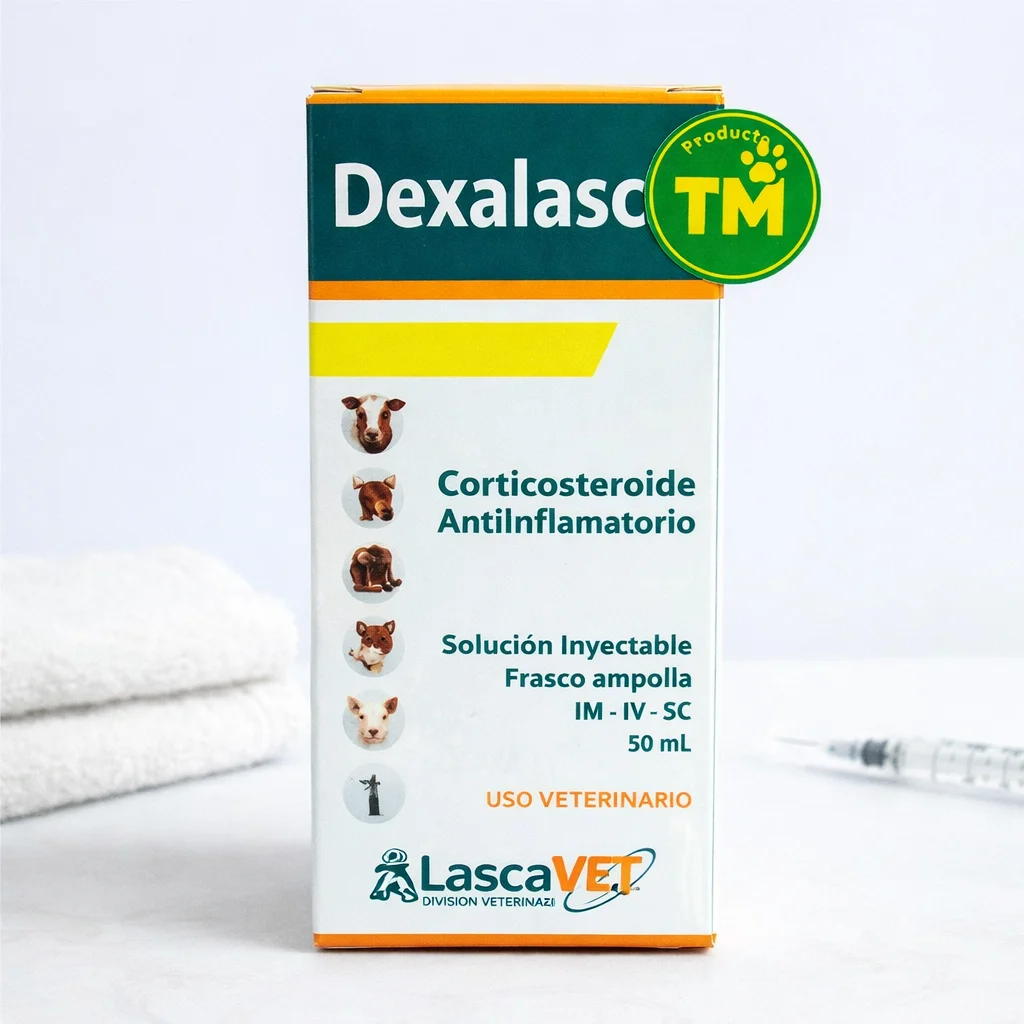 Lascavet Dexalasca Inyectable 50ml - Producto en Tiempo de Mascotas