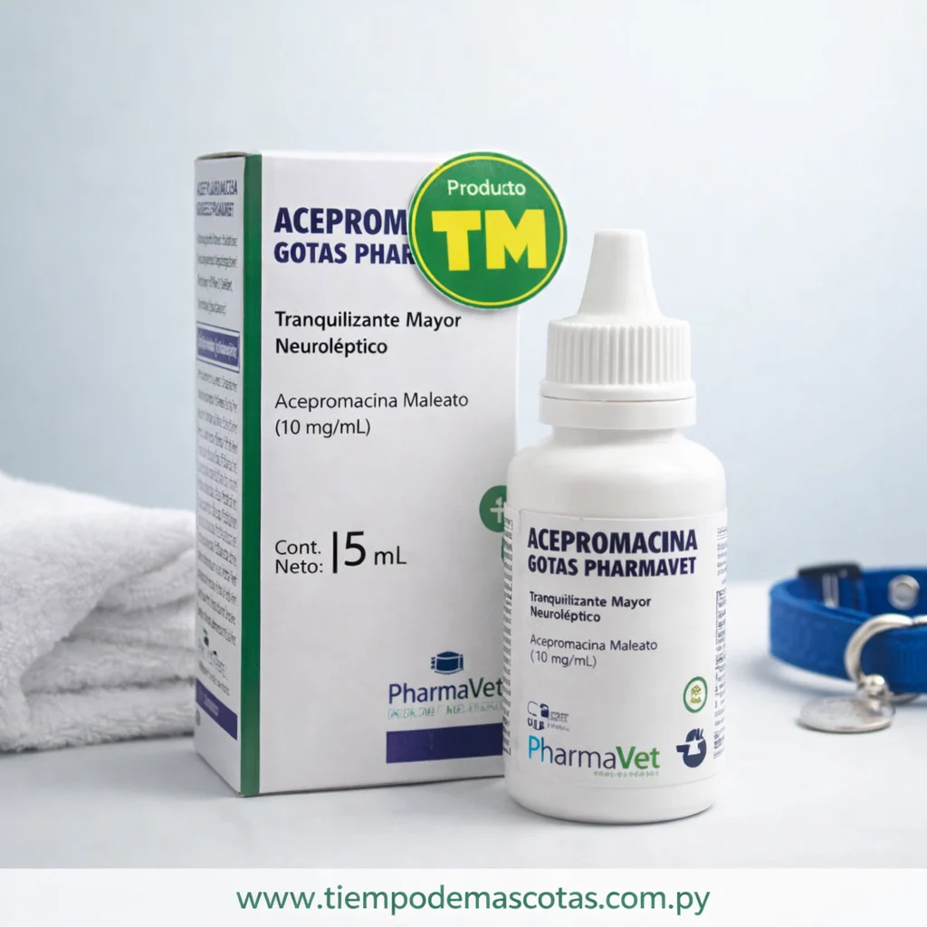 Pharmavet Acepromacina Gotas 15ml - Producto en Tiempo de Mascotas
