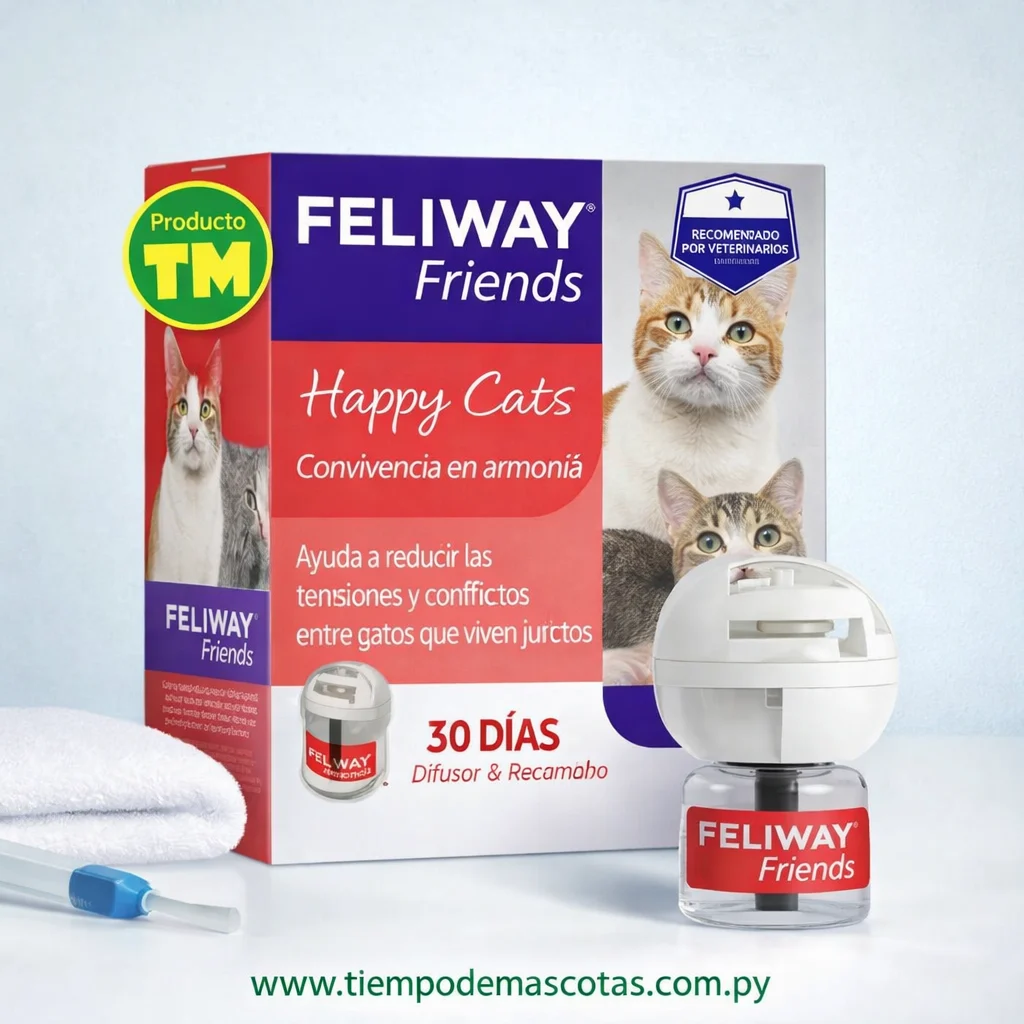 Feliway Friends Aparato + Refil 48ml - Producto en Tiempo de Mascotas