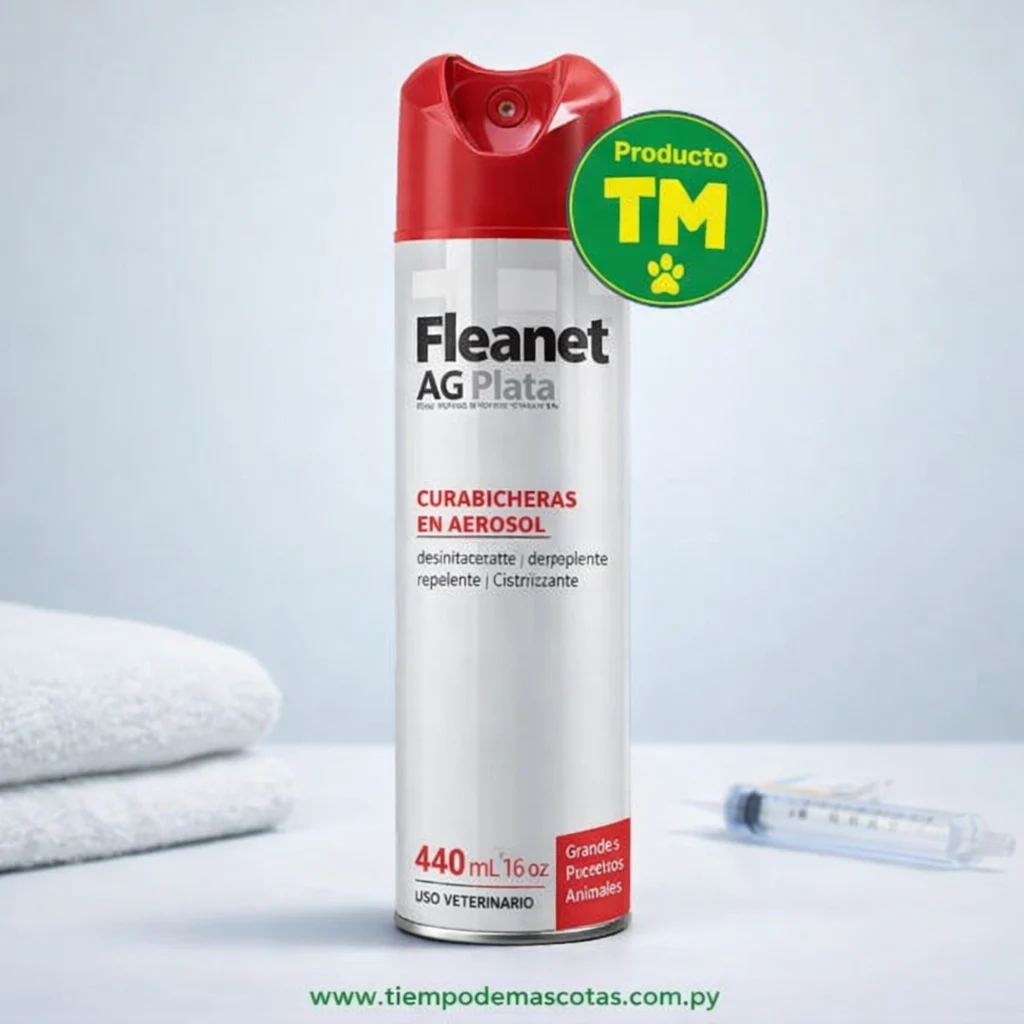 Fleanet AG Plata Curabichera 440ml - Producto en Tiempo de Mascotas