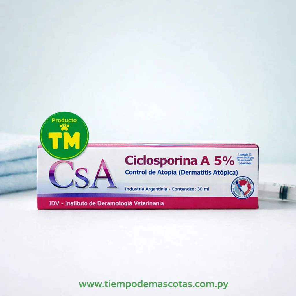 Csa Ciclosporina 5% Dermatitis Atopica - Producto en Tiempo de Mascotas