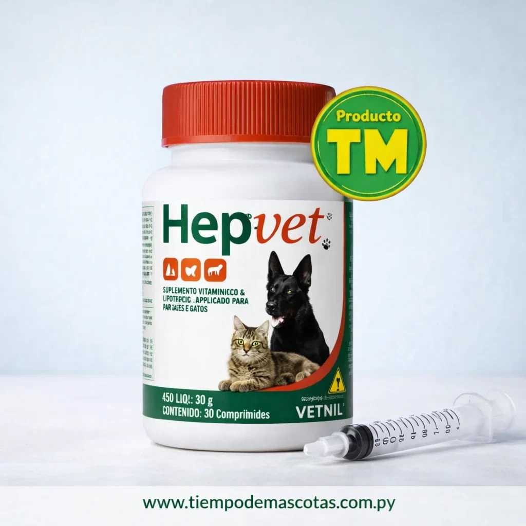 Vetnil Hep Vet 30 Comprimidos - Producto en Tiempo de Mascotas