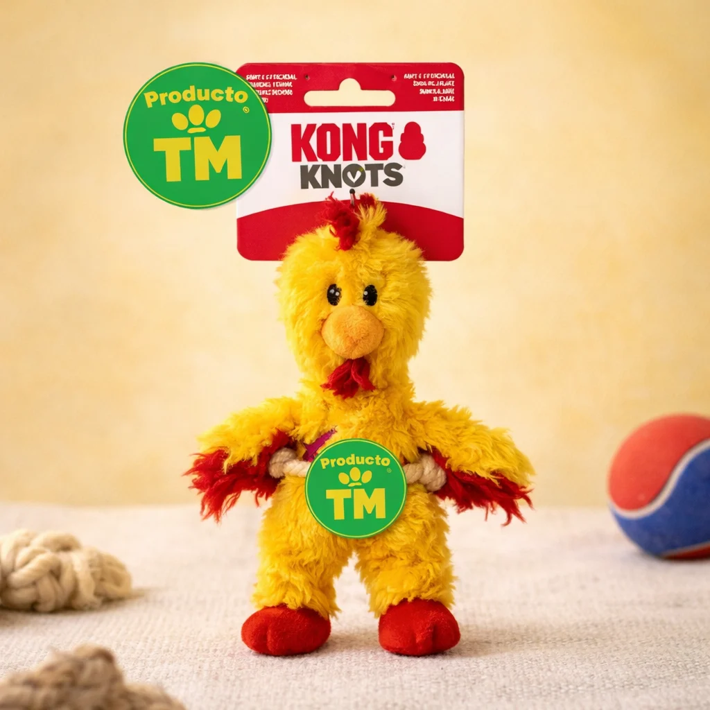 Kong Knots Chicken S/M - Producto en Tiempo de Mascotas