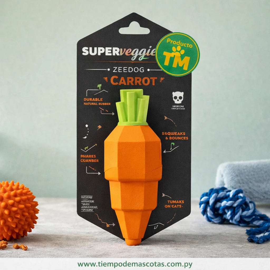 Zeedog Veggiez Zanahoria - Producto en Tiempo de Mascotas