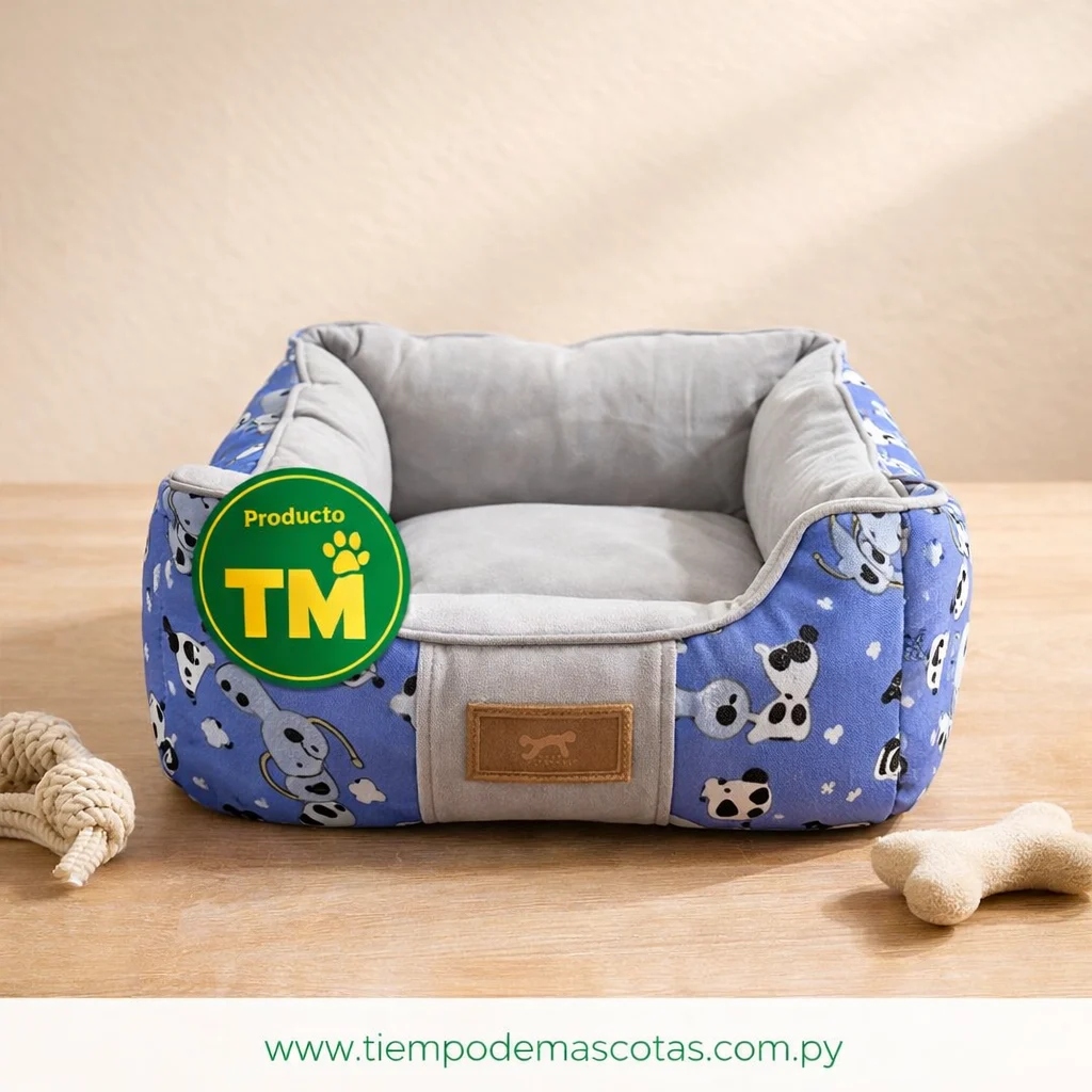 Lili Mascotas Cama Cuadrada Estamp TP 45*40*18cm