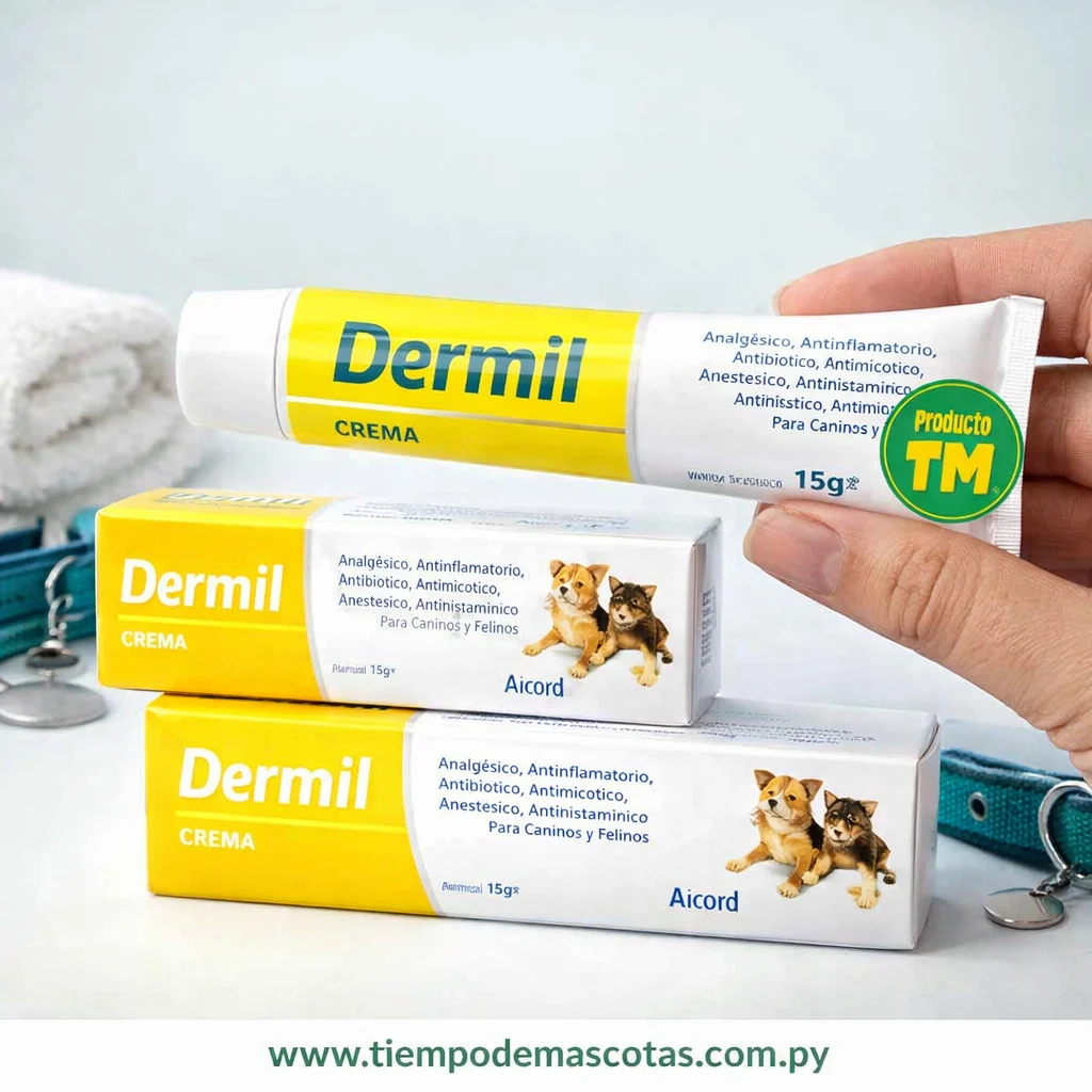 Dermil Crema 15g - Producto en Tiempo de Mascotas