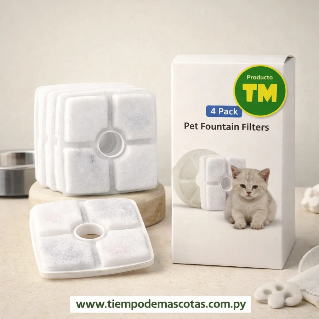 Filtro Cuadrado 4Unidades - Producto en Tiempo de Mascotas