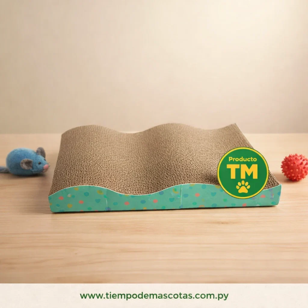 Rascador Plano Ondulado 42.5*20*3.5 Cod925 - Producto en Tiempo de Mascotas