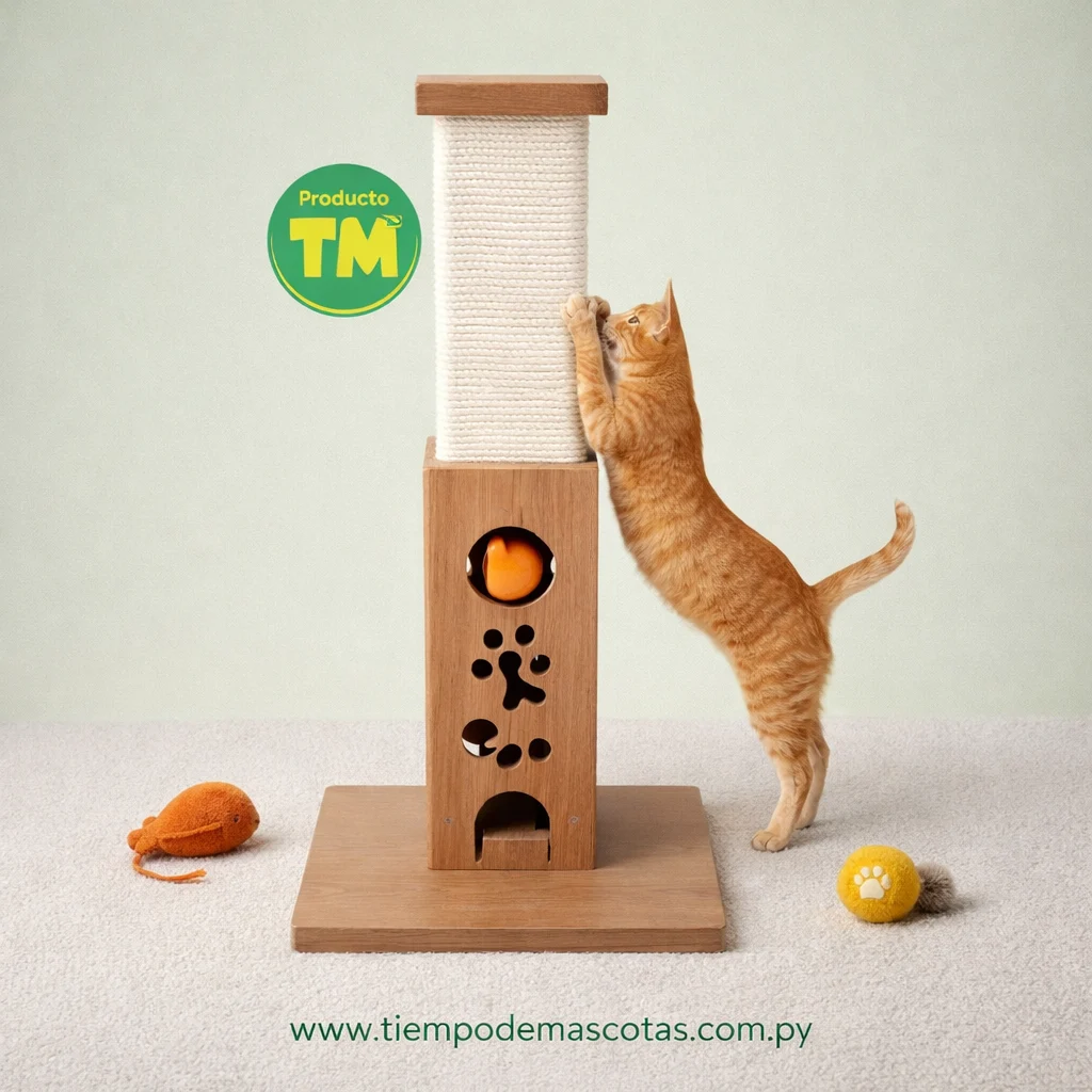 Rascador Torre para Gatos Peterllow - Producto en Tiempo de Mascotas