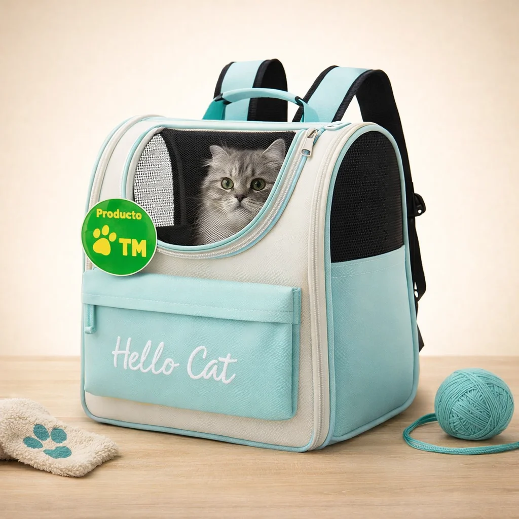 Mochila Hello Cat Lili 2213 - Producto en Tiempo de Mascotas