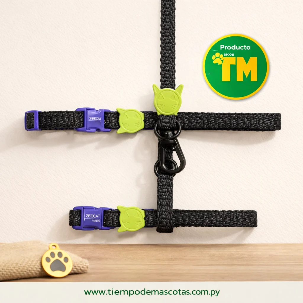 ZEECAT HARNESS Y LEASH NOX REFLECTIVE