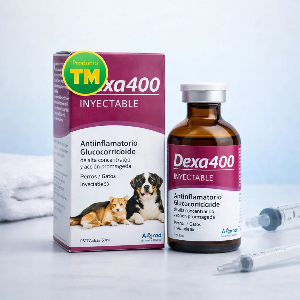 Dexa 400 Inyectable 50ml - Producto en Tiempo de Mascotas