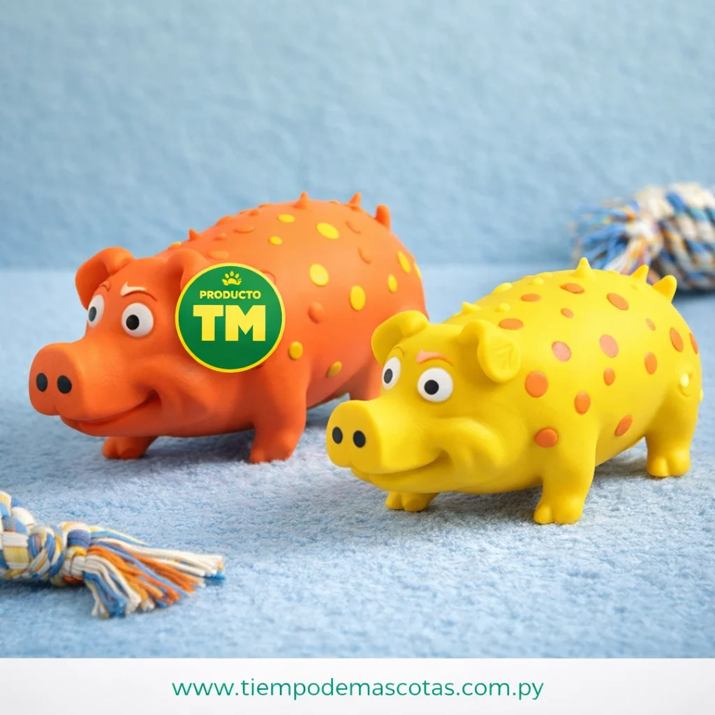 Chanchito de Goma - Producto en Tiempo de Mascotas