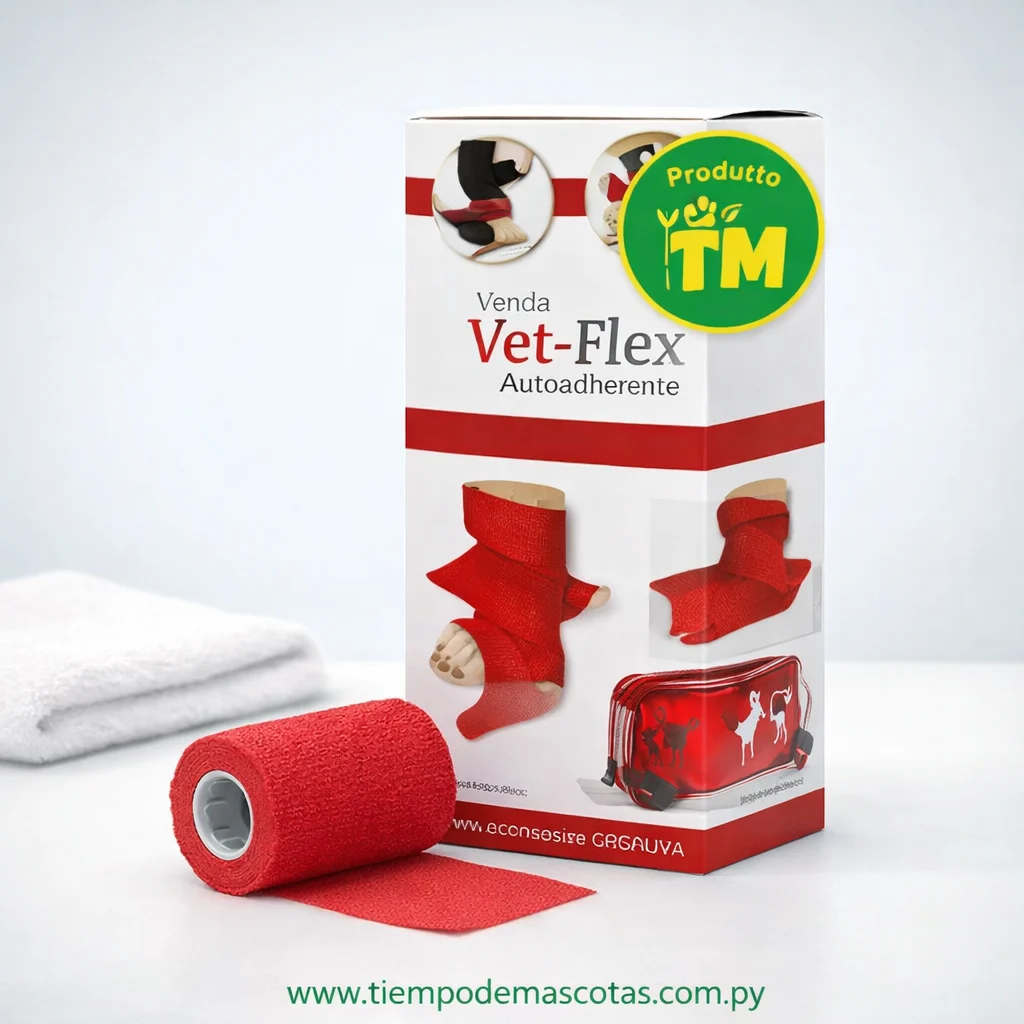 VENDA AUTOADH FLEX 10CM*4.5M-ROJO