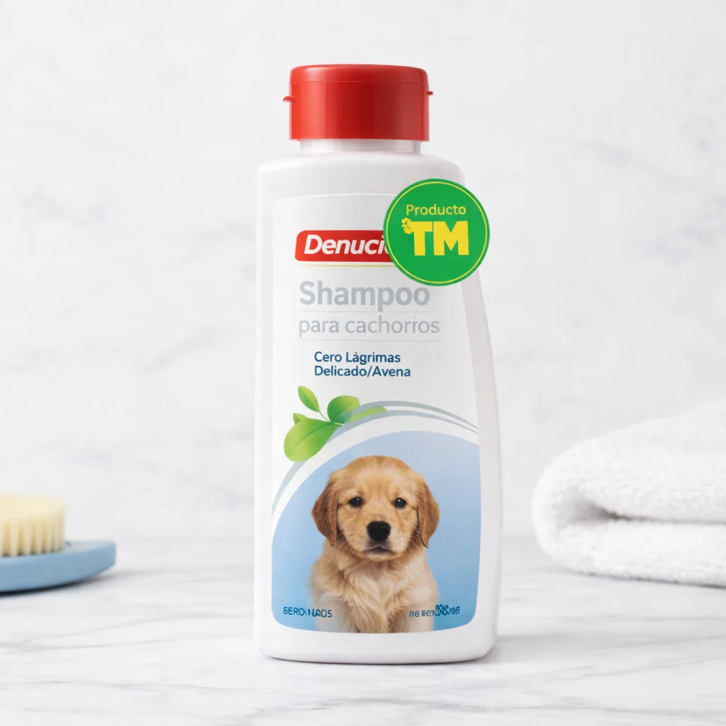 Denucio Shampoo Cachorros 345cm3 - Producto en Tiempo de Mascotas