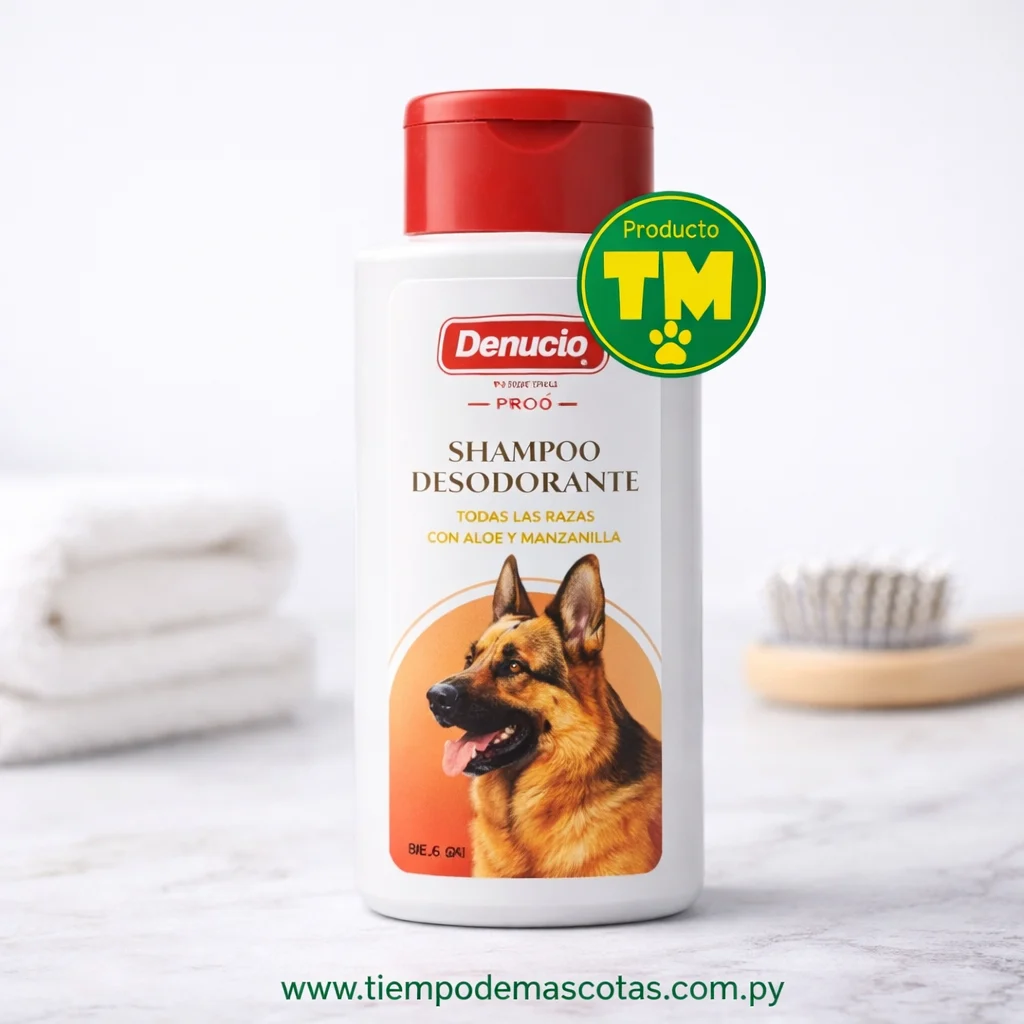 Denucio Shampoo Desodorante 345cm3 - Producto en Tiempo de Mascotas