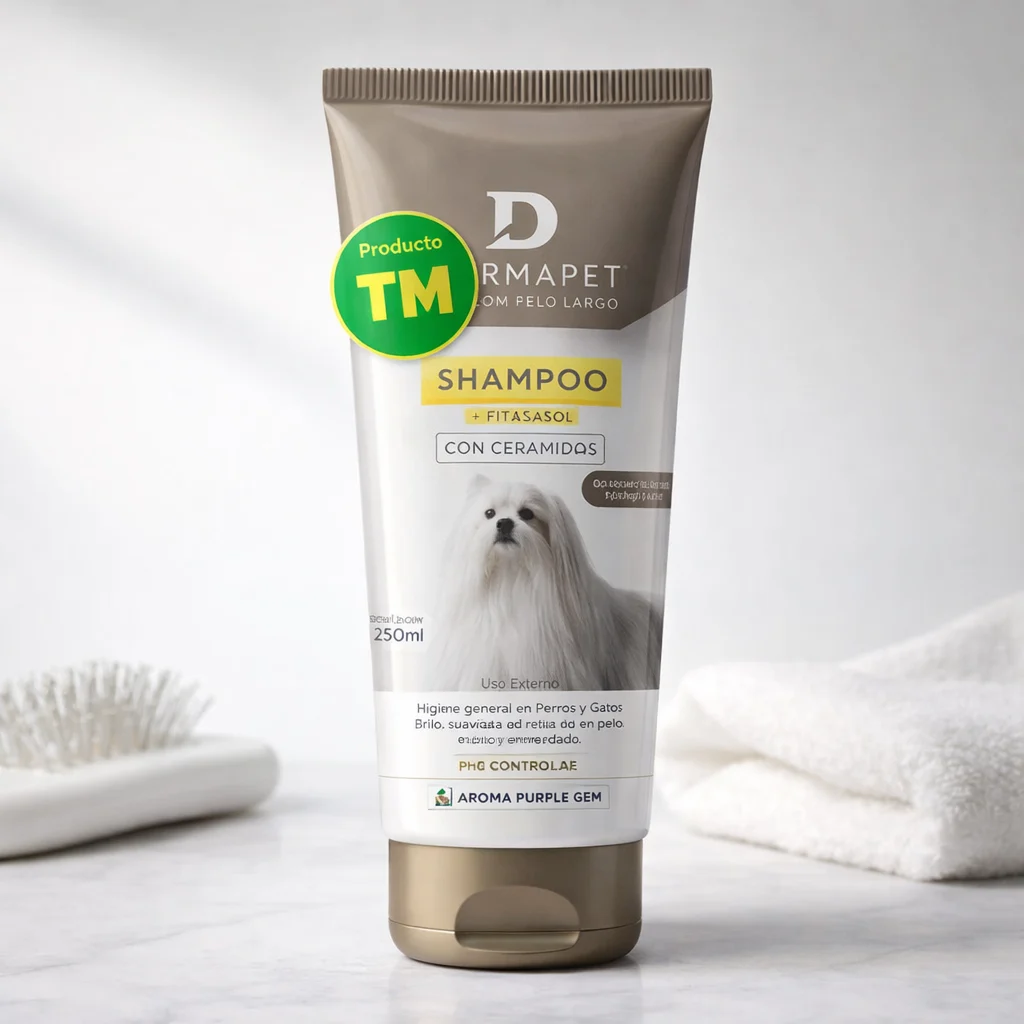 Dermapet Groom Pelo Largo Shampoo 250ml - Producto en Tiempo de Mascotas