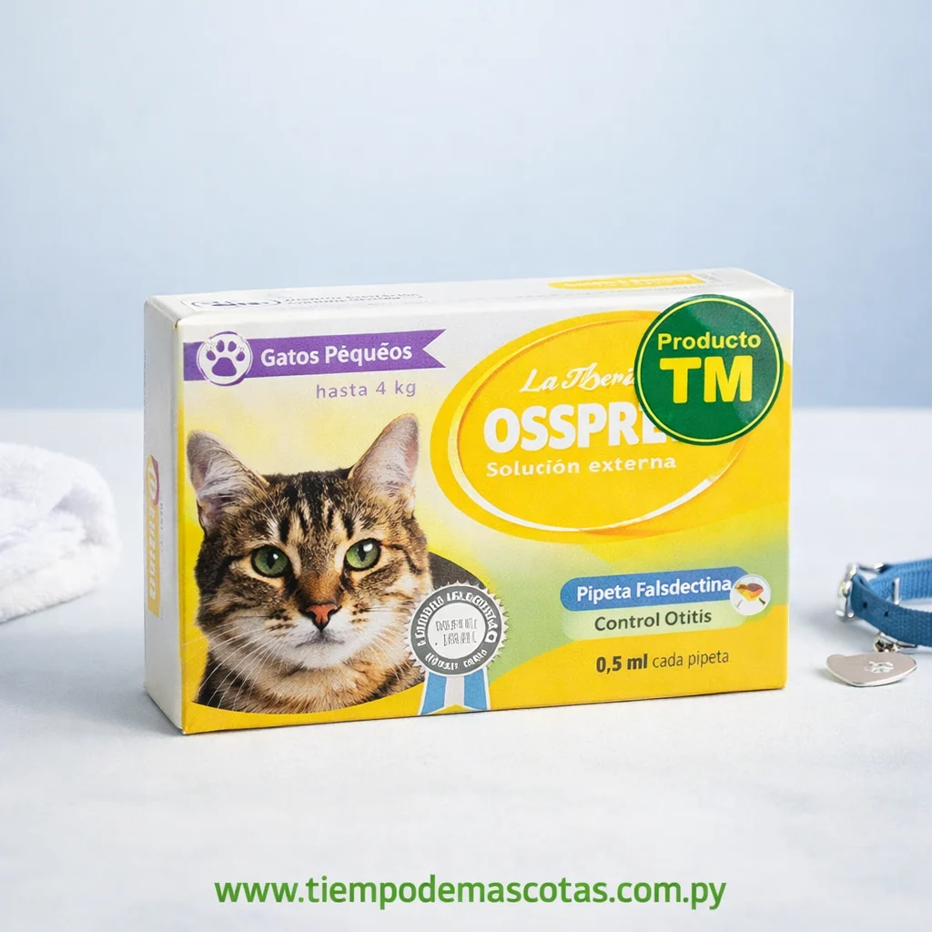Osspret Pipeta Gato Hasta 4kg - Producto en Tiempo de Mascotas