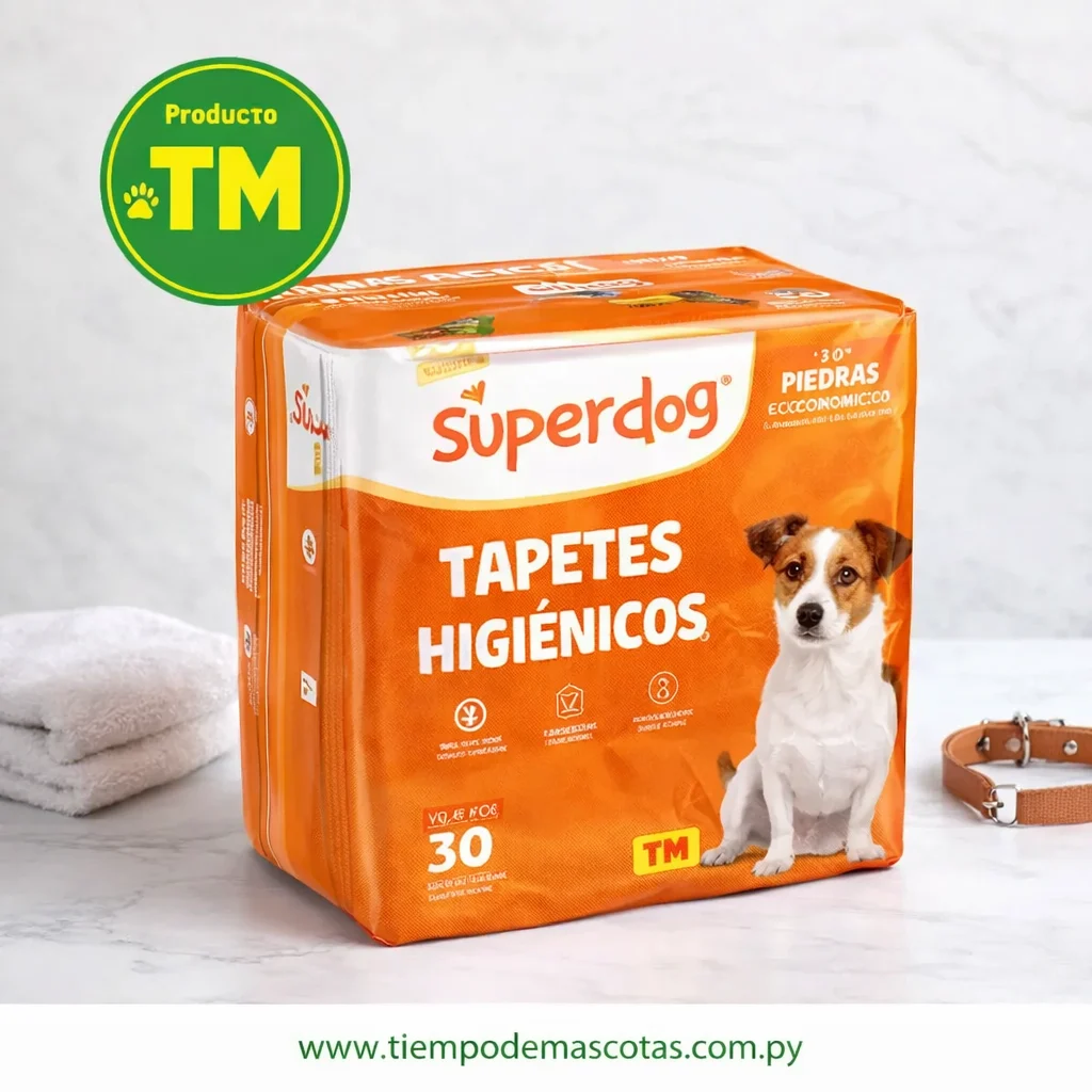 Superdog Tapete 30 Unid - Producto en Tiempo de Mascotas