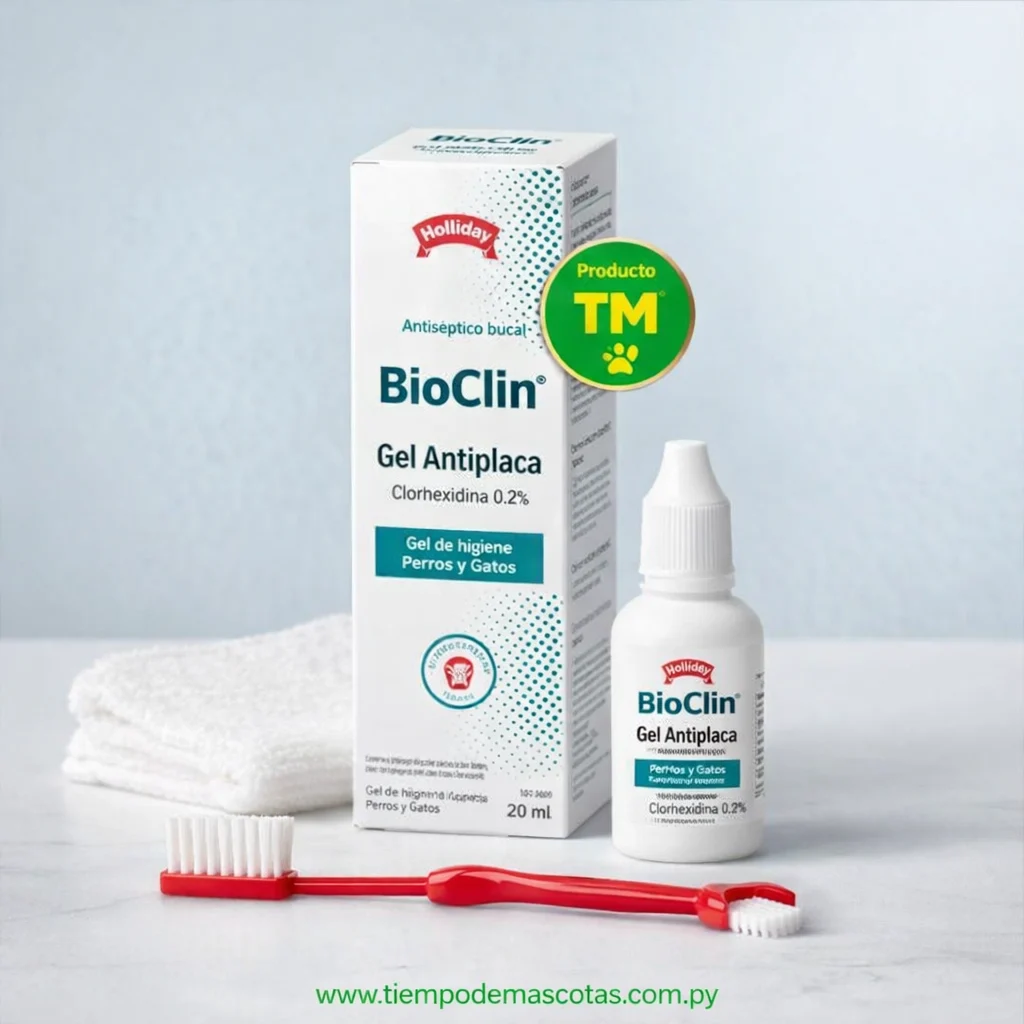 Holliday Bio Clin Gel Antiplaca 20ml - Producto en Tiempo de Mascotas
