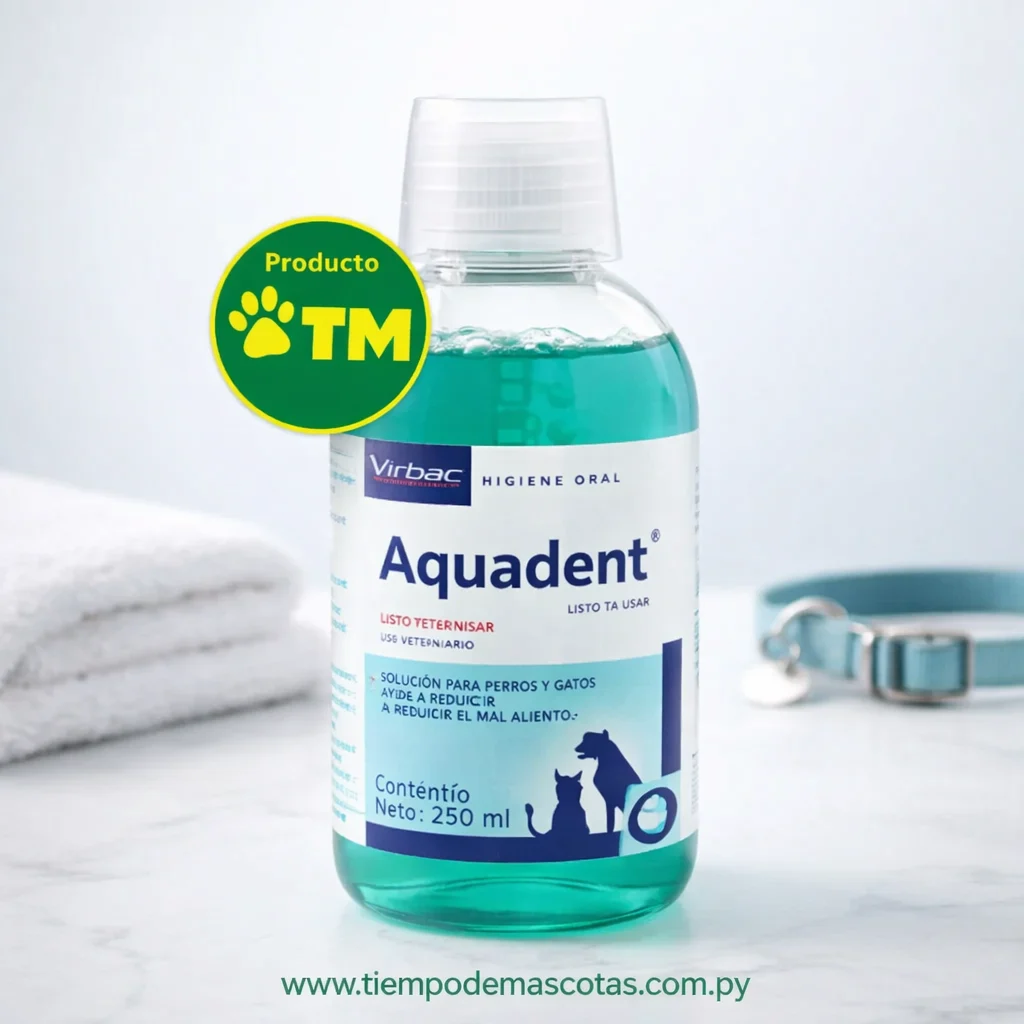 Virbac Aquadent 250ml - Producto en Tiempo de Mascotas