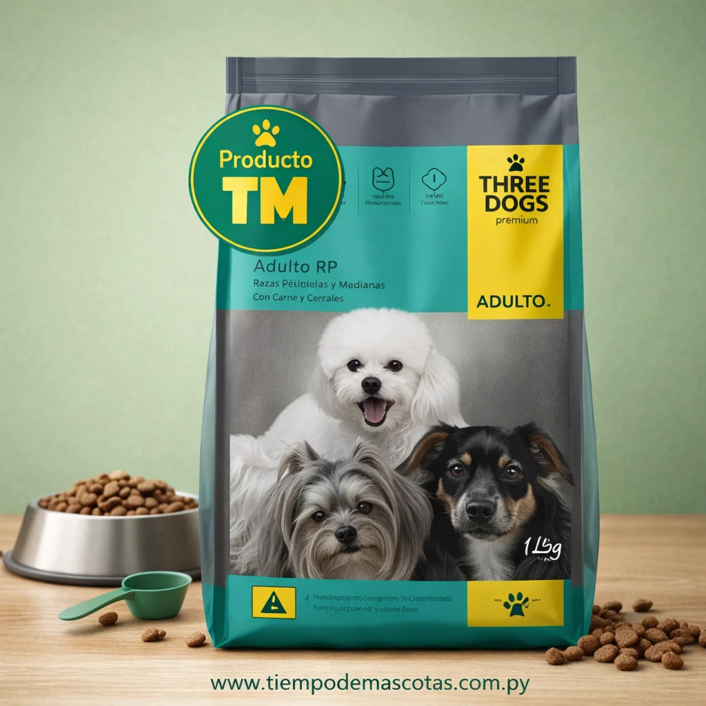 Threedogs Adulto RP 1kg - Producto en Tiempo de Mascotas