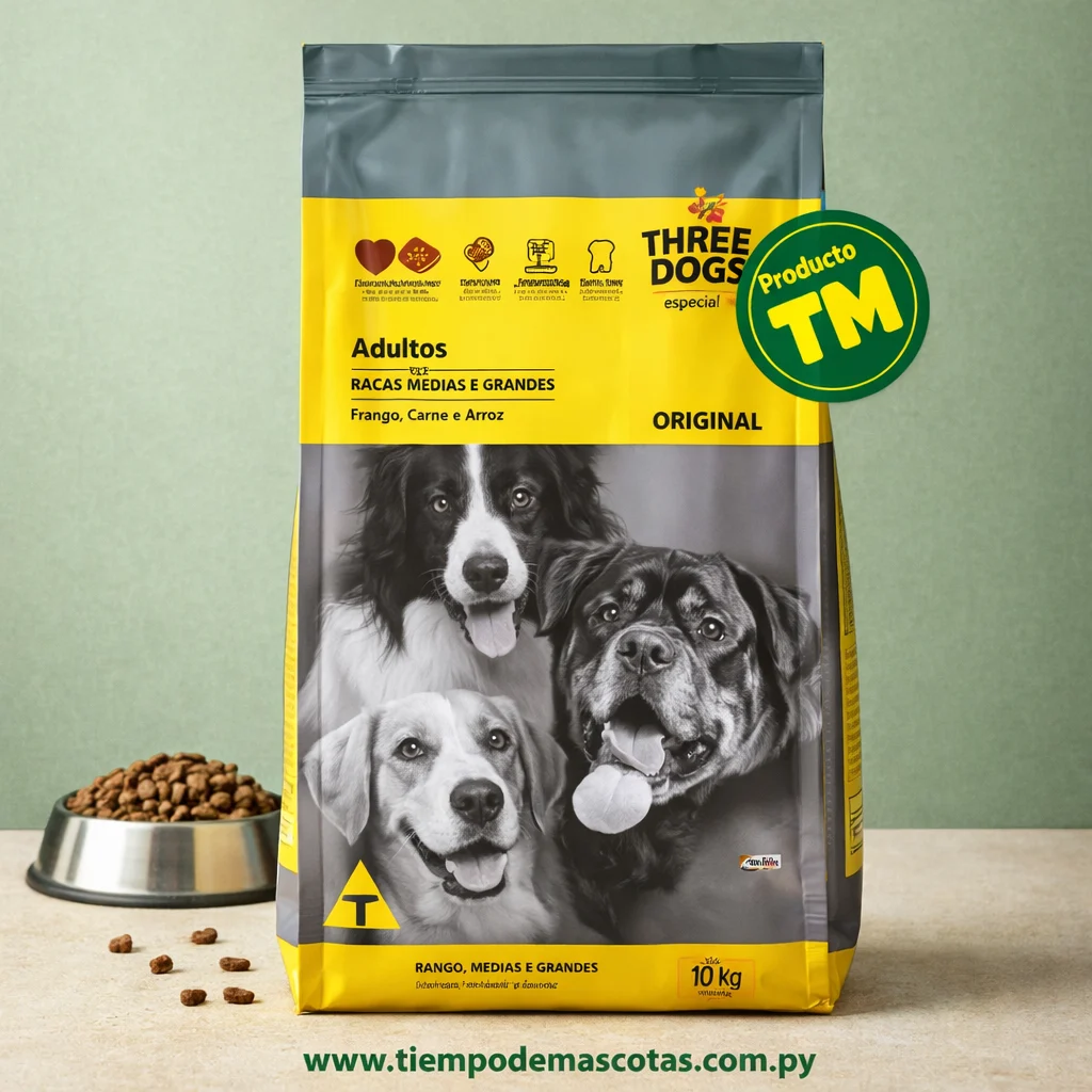 Threedogs Adulto RMG 10kg - Producto en Tiempo de Mascotas